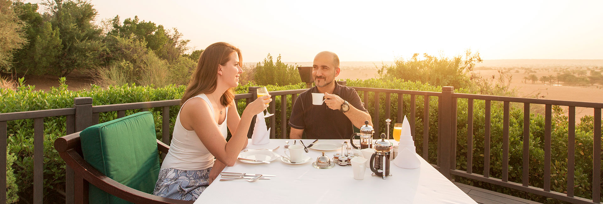 Visite De La Conservation Et Petit Déjeuner A Al Maha Resort