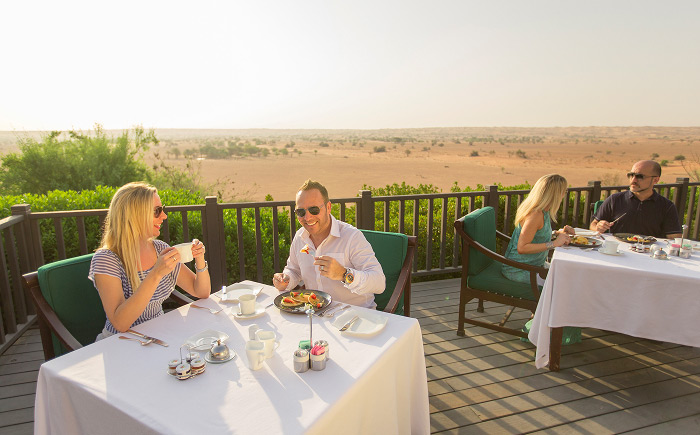 Visite De La Conservation Et Petit Déjeuner A Al Maha Resort